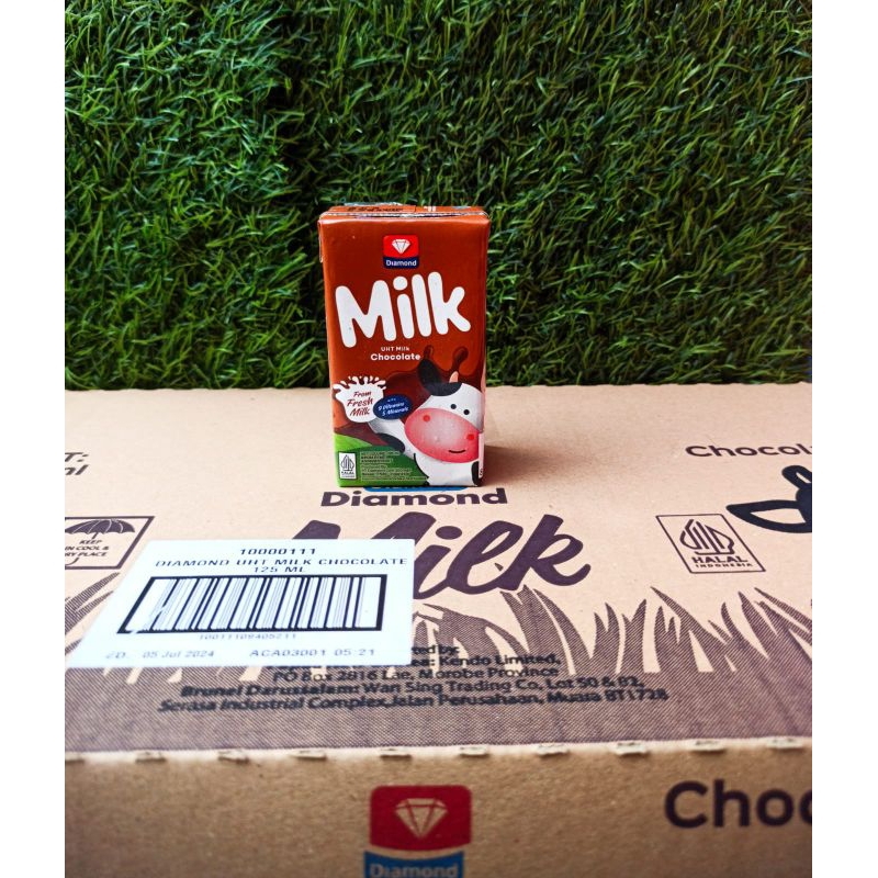 

Diamond Milk UHT COKELAT 125ml x 40pcs (1karton)