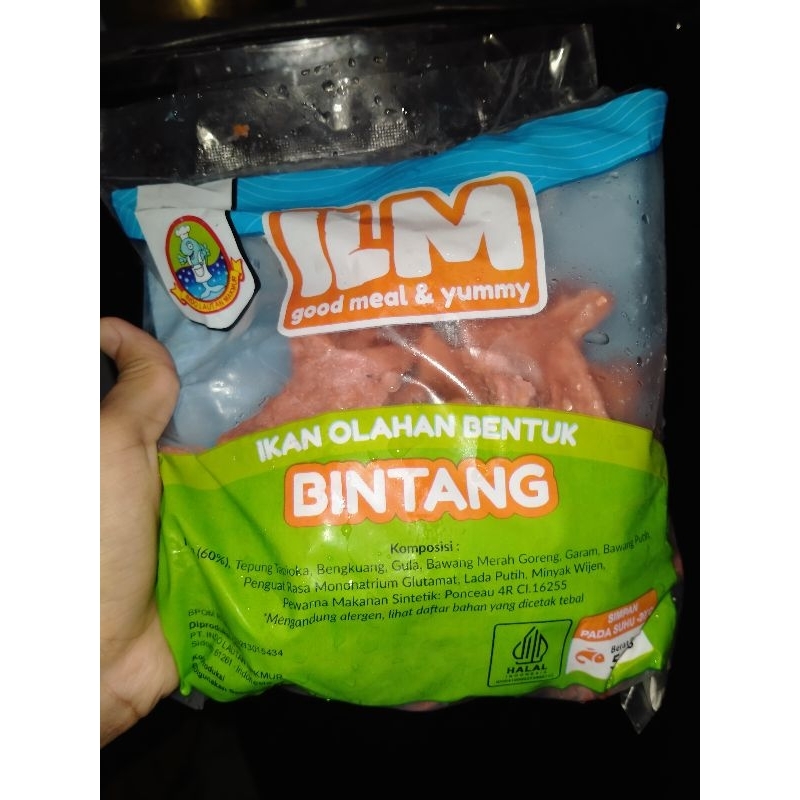 

sosis bintang ILM rasa ikan 500 gram/ILM BINTANG PATRICK 500gr