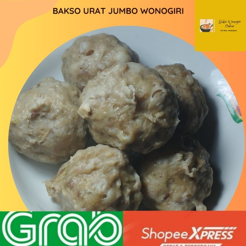 Bakso Sapi Urat Besar Jumbo Homemade Spesial / Bakso Urat Jumbo Enak