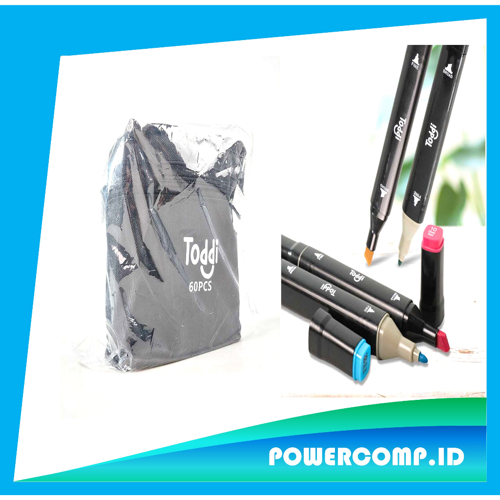 

Set Spidol Toddi 60 Warna Spidol Sketsa Pena Kuas Spidol Seni Ujung Ganda Seni Spidol Gambar Permanen untuk Perlengkapan Seni Mewarnai Siswa Set Perlengkapan Seni Sekolah Set Perlengkapan Gambar Toddi HL270