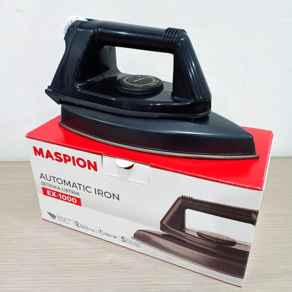 MASPiON AUTOMATIC IRON SETRIKA : Tipe = EX-1000
