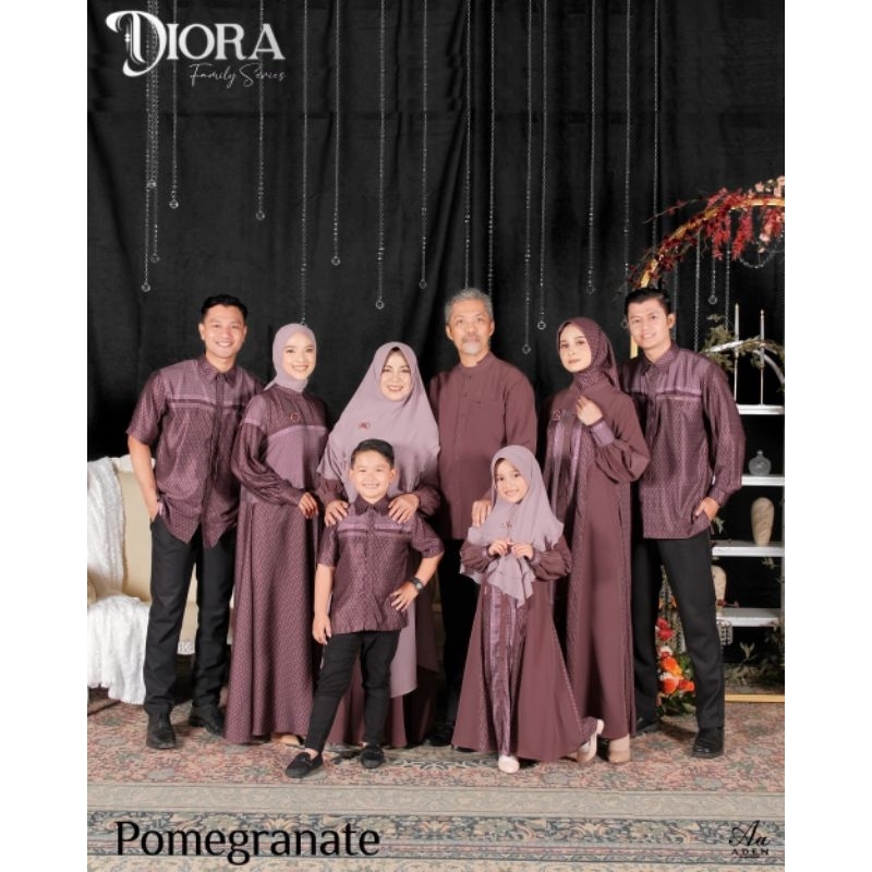DIORA FAMILY SERIES BY ADEN HIJAB/SARIMBIT 2024 READY FEBRUARI