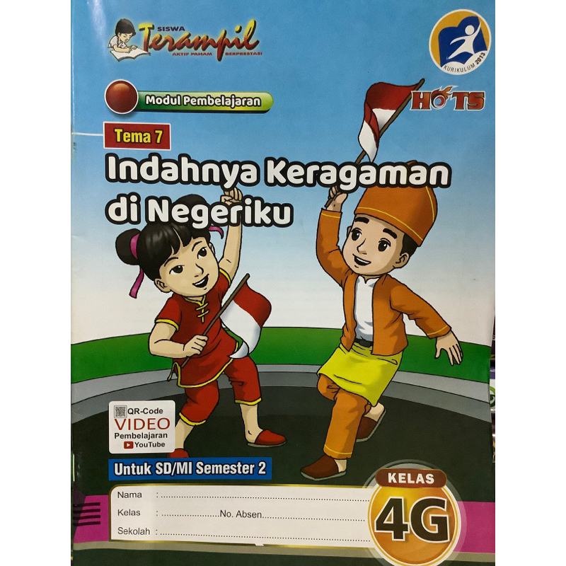 LKS SD KELAS 4 SEMESTER 2 TEMA 7 INDAHNYA KERAGAMAN DI NEGERIKU K13