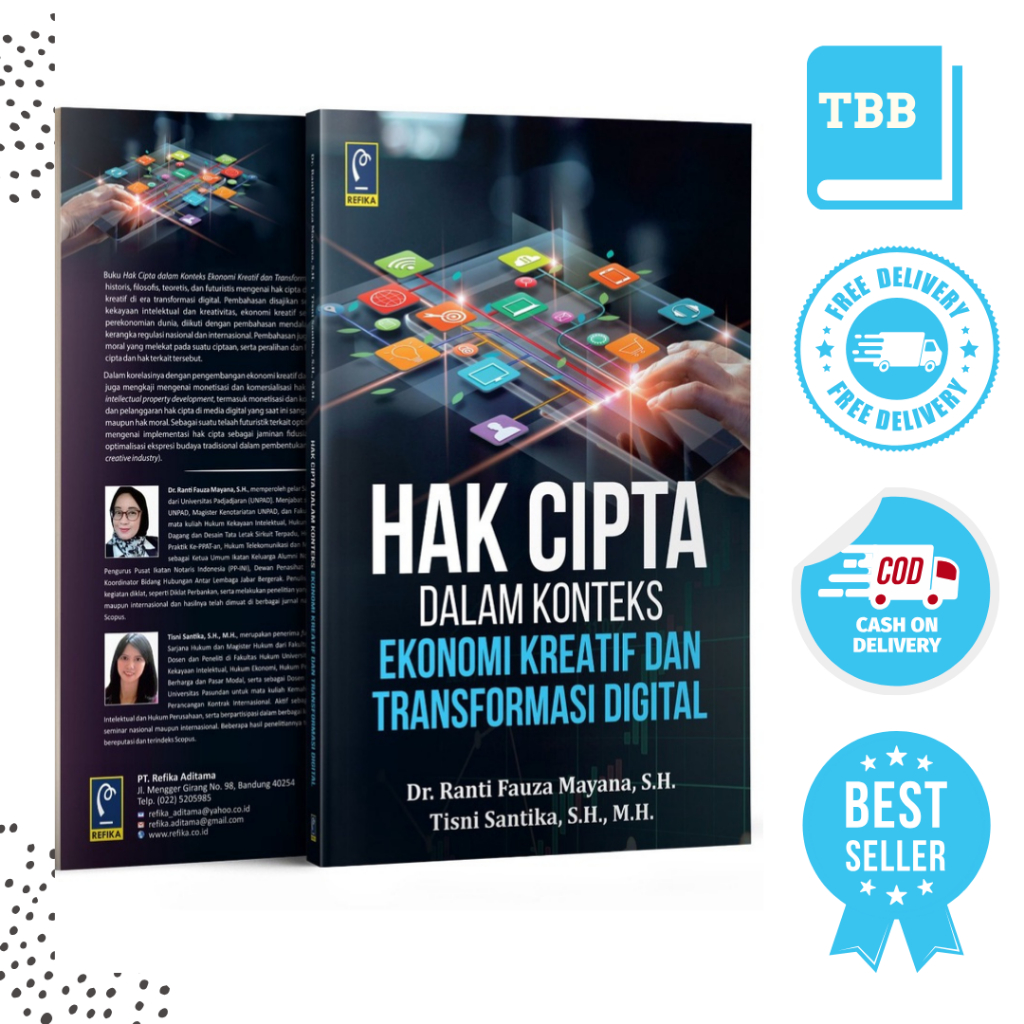 BUKU HAK CIPTA DALAM KONTEKS EKONOMI KREATIF DAN TRANSFORMASI DIGITAL