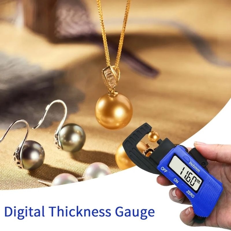 

LCD digital thickness gauge caliper alat ukur ketebalan plat logam plastik akurat digital micrometer mikrometer putar analog akurasi tinggi