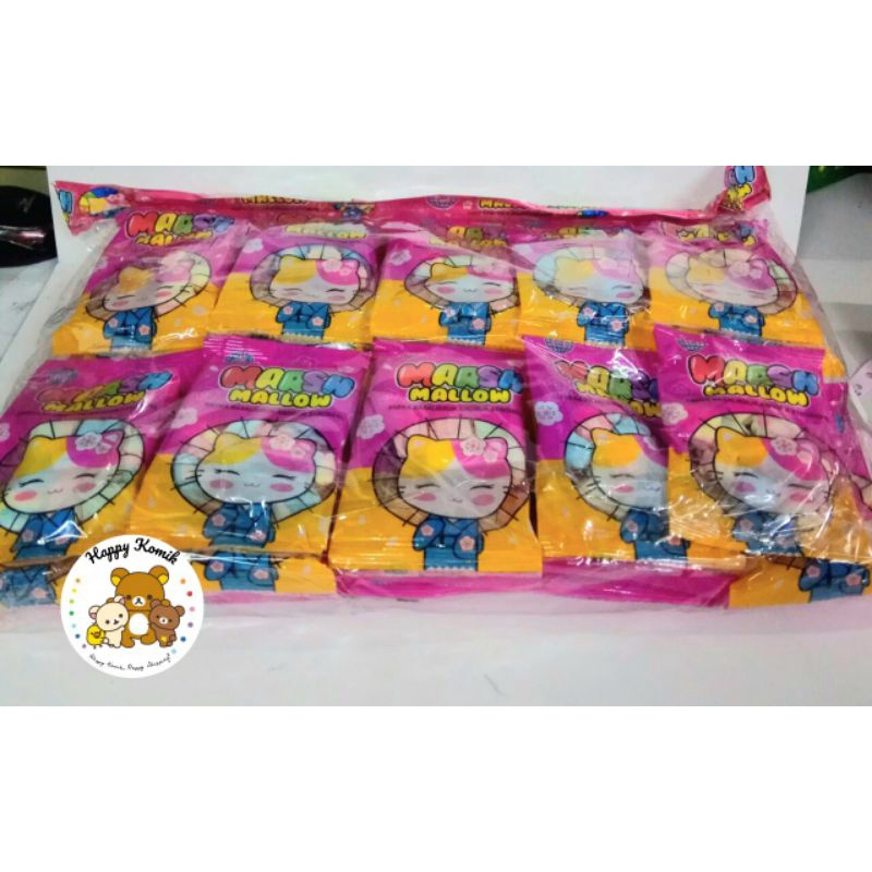 

Permen Kapas Cemilan Snack Marshmallow Kucing Cat (isi 30 pcs)