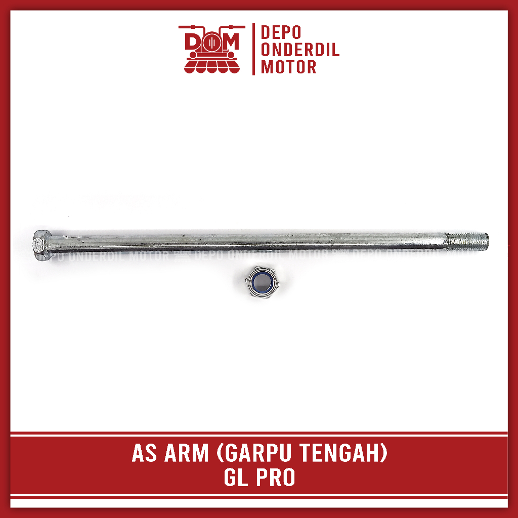 As Arm GL Pro (TOKAIDO) Baut As Tengah Swing Arem Fork Forek Garpu Honda GL Max Pro Neotech