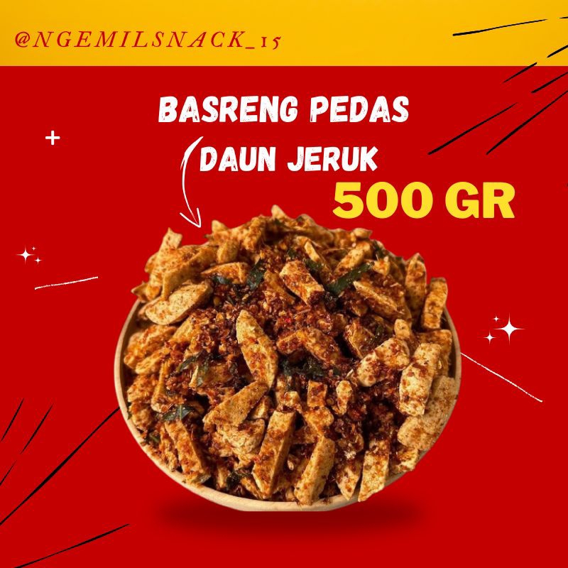 

Basreng Daun Jeruk Pedas 500 Gram