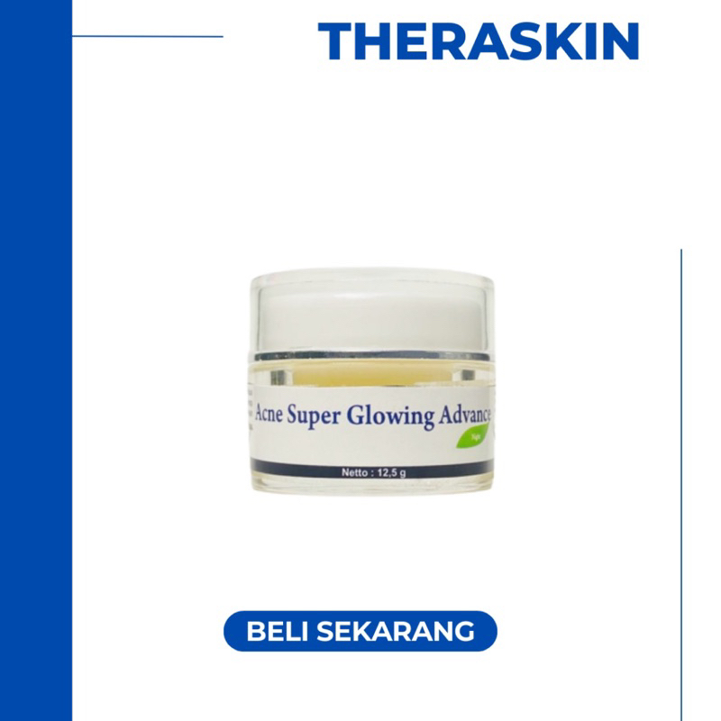 night cream acne super glowing advance kemasan baru orginal 100% by Ik