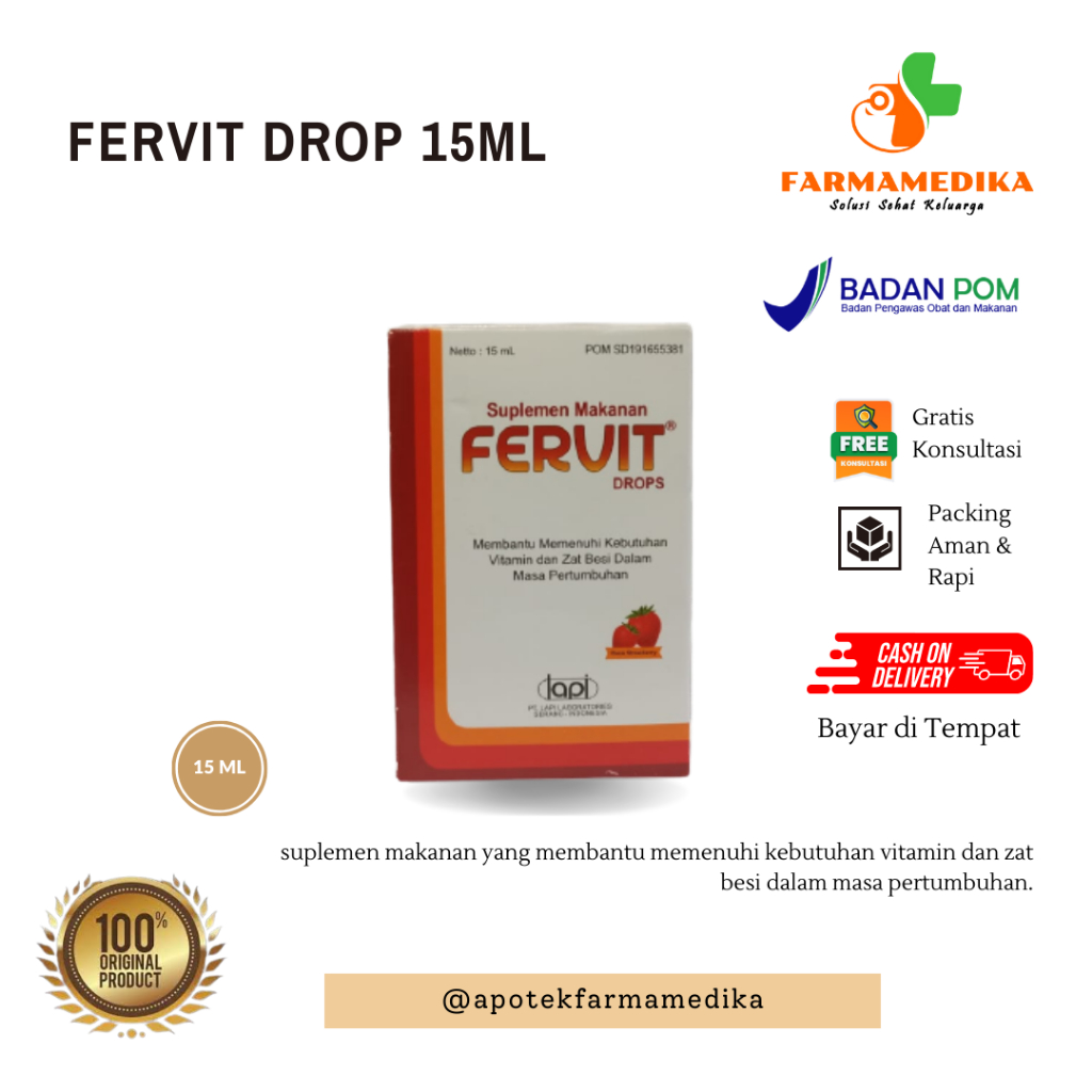 FERVIT DROP 15ML