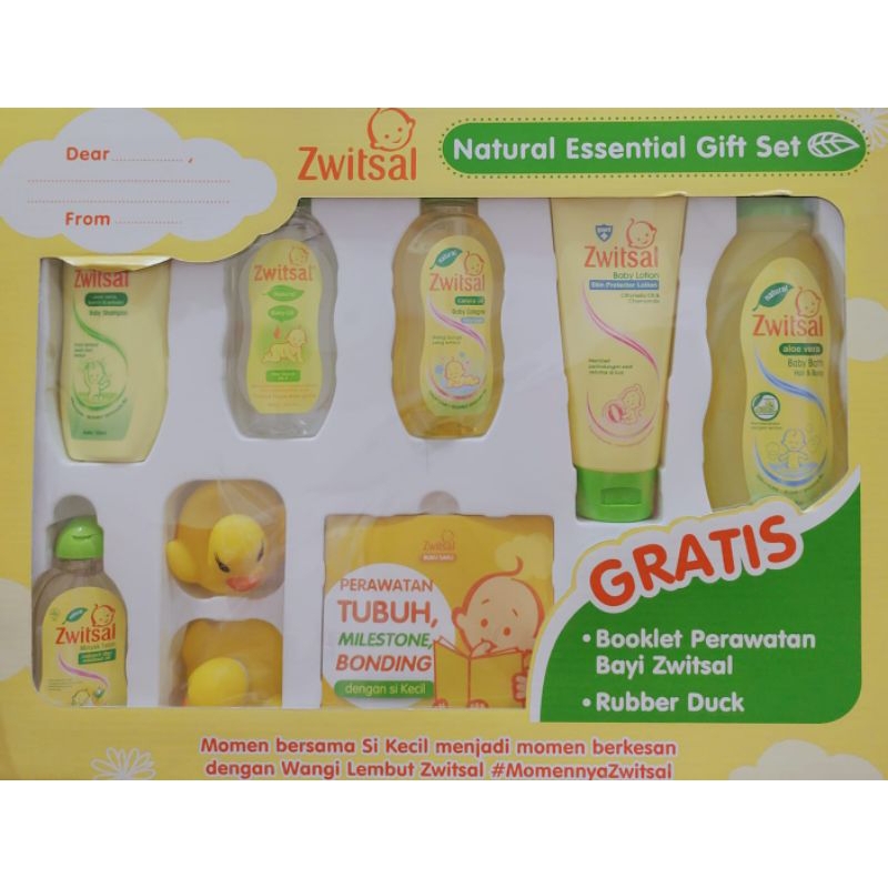 zwitsal natural essential gift set (paketan zwitsal)