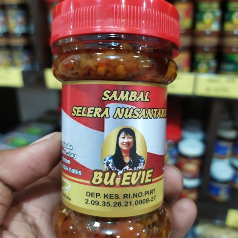 

Sambal Selera Nusantara "Bu Evie" 150 gram