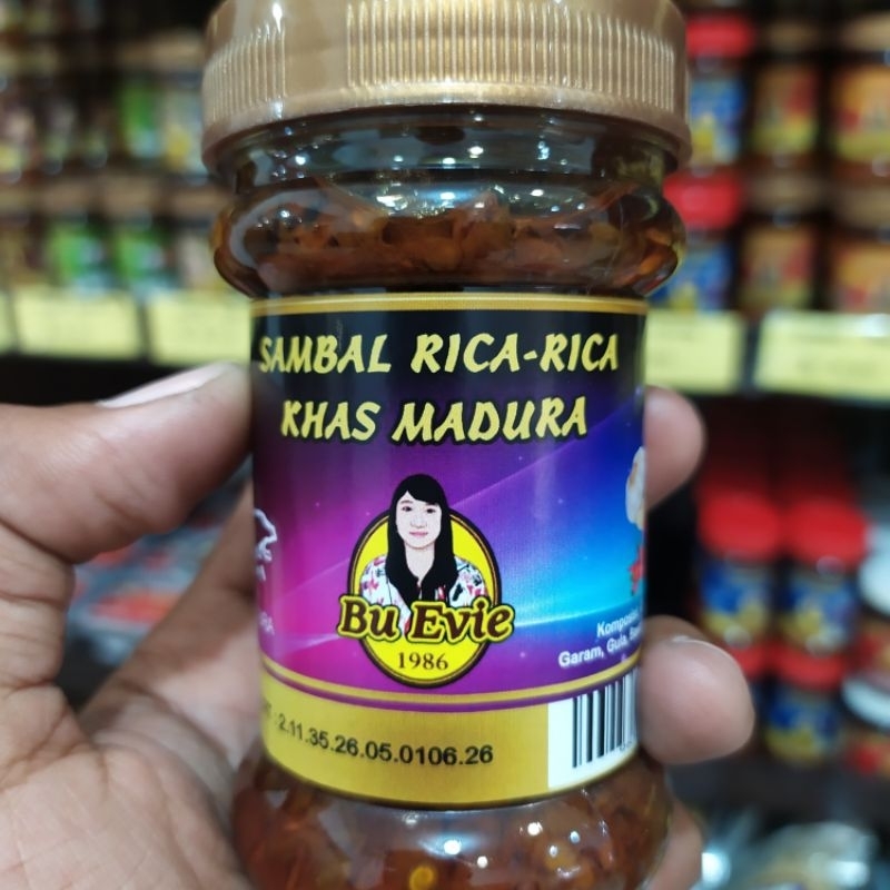 

Sambal Rica-Rica "Bu Evie" 150 gram