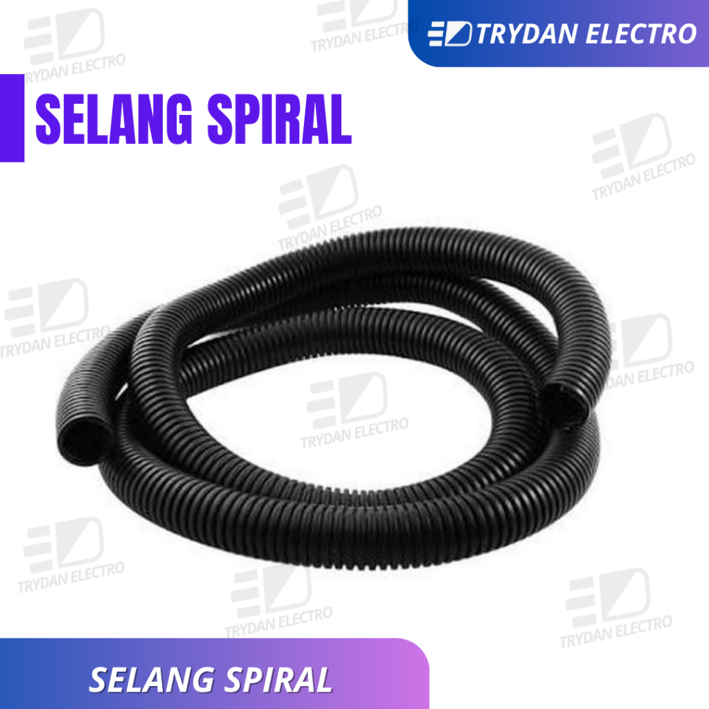 Selang Spiral Conduit PVC | Jual Per Meter