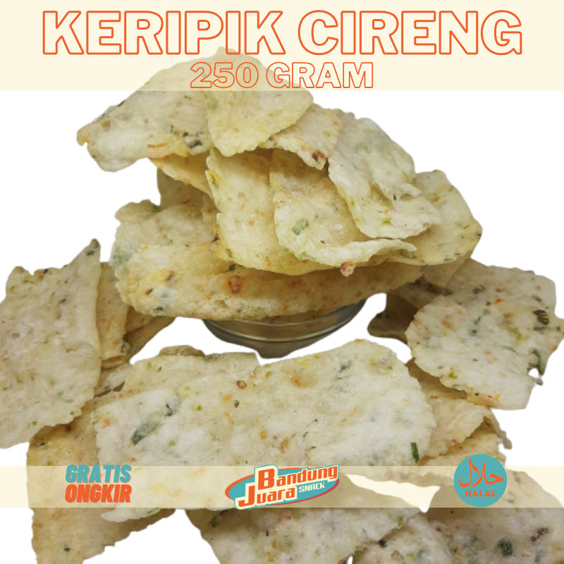 

Keripik Cireng Seblak / Cireng Ariel 250 gr - 2 kg