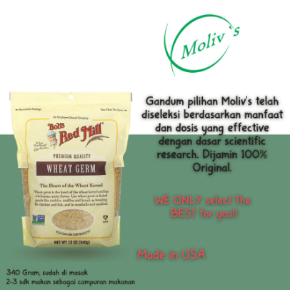 

Bob's Red Mill Gandum (Wheat Germ) Premium Quality 340g