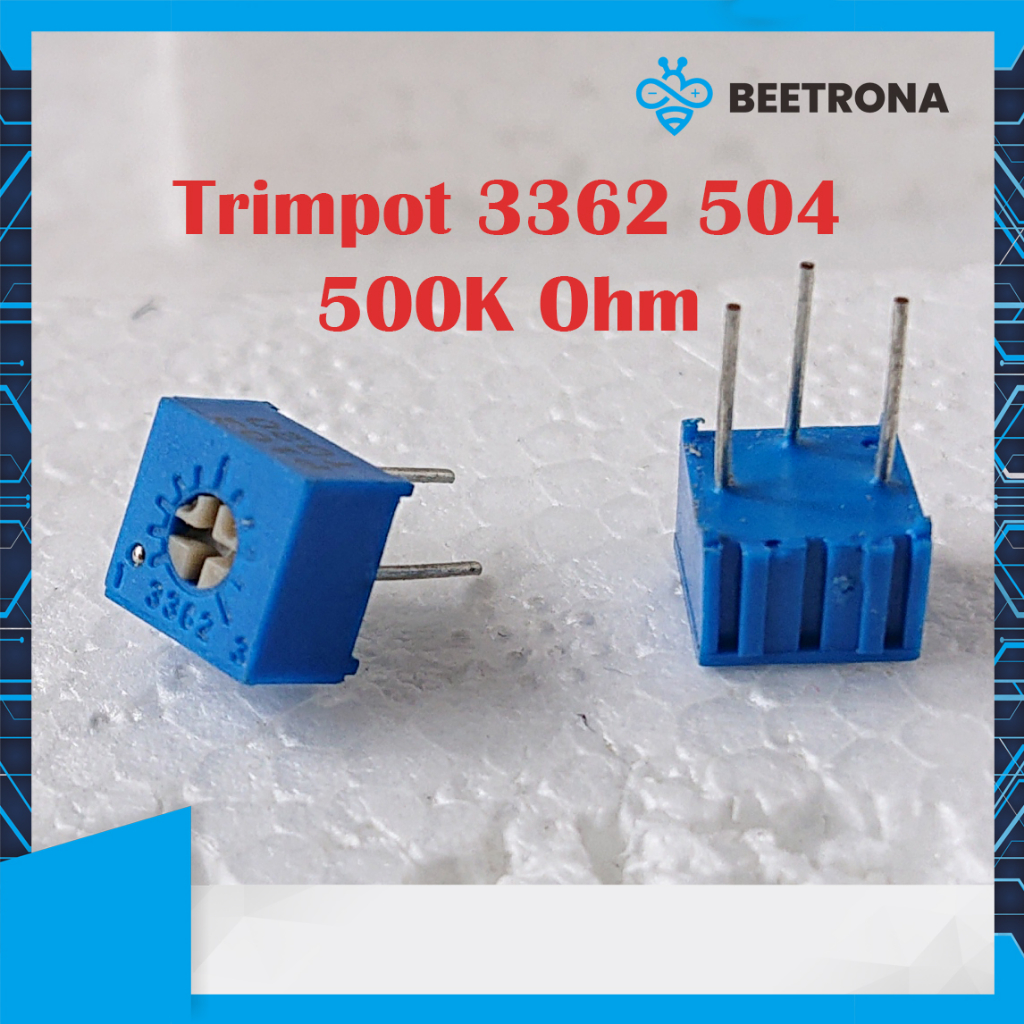 Trimpot Trimmer 3362 504 500K Ohm VR Adustjable Resistor