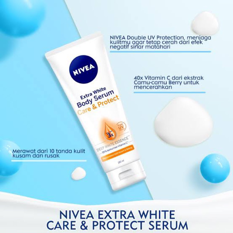 Nivea body serum care& protect