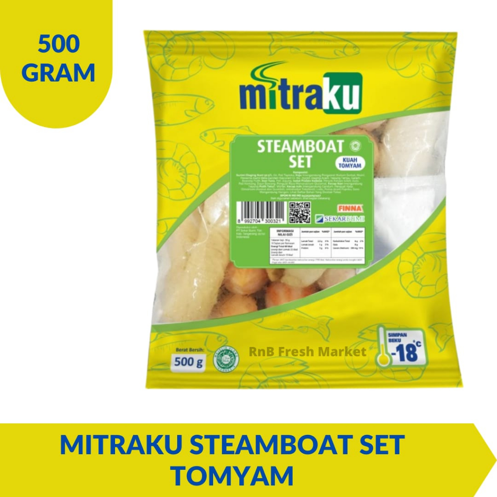 

Mitraku Steamboat Set Tom Yam 500 Gram