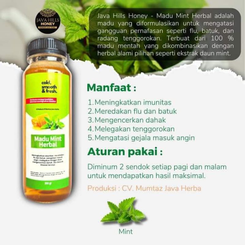 

madu mint herbal