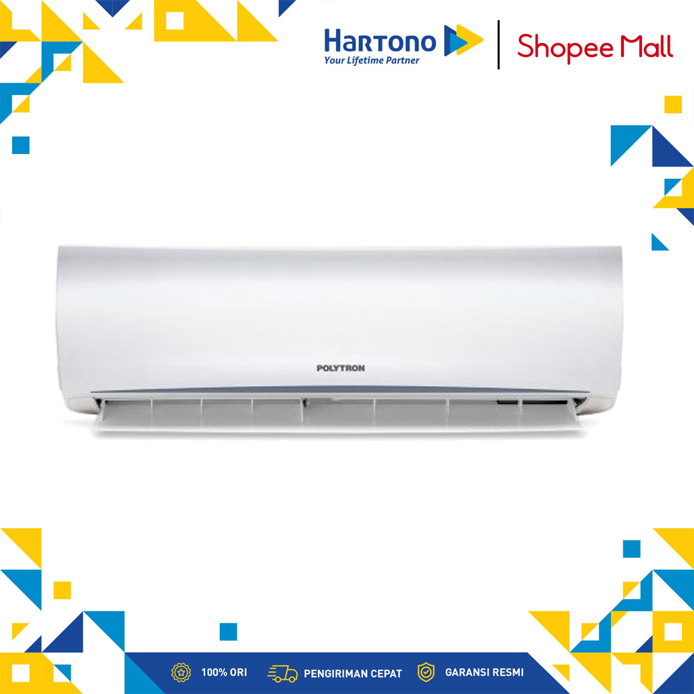 Polytron 2 PK AC Deluxe Air Conditioner PAC18VH ( +ODPAC18VH )