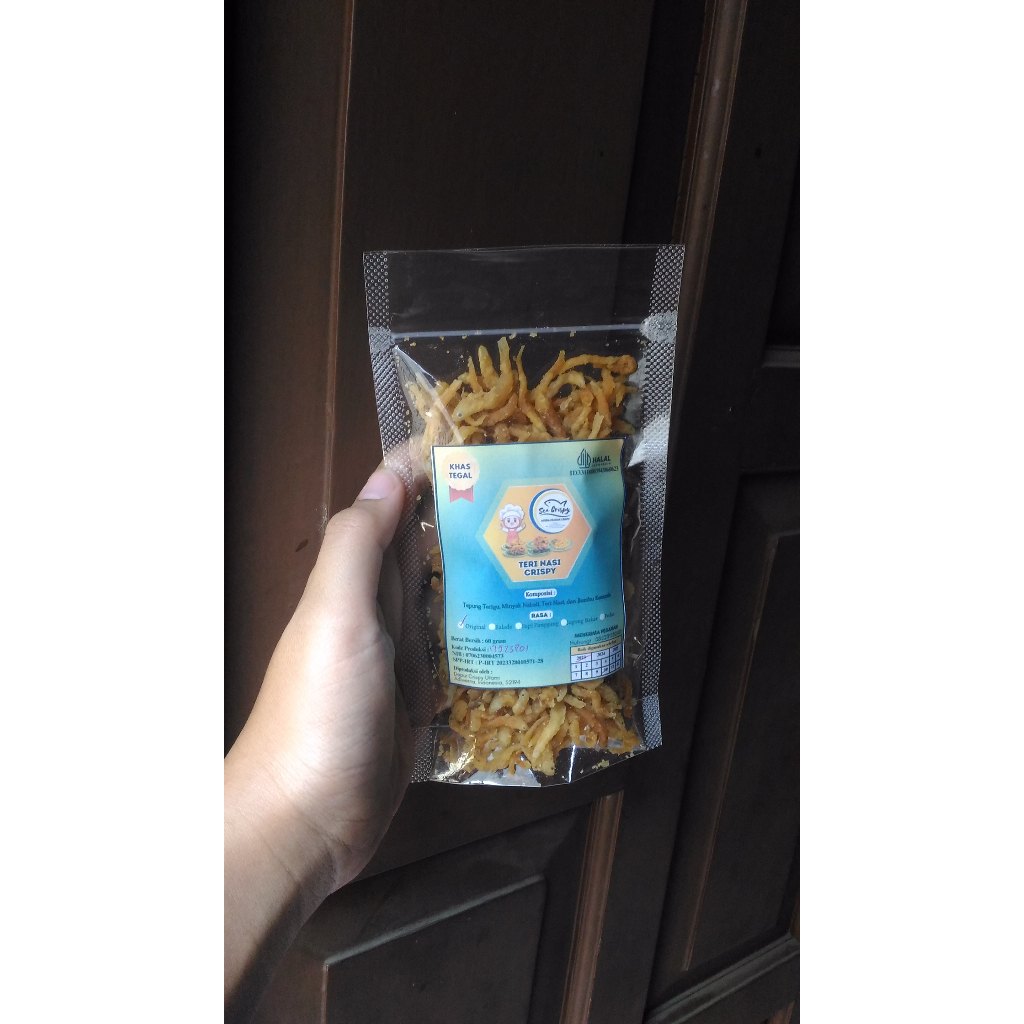 

Teri Nasi Crispy Pouch