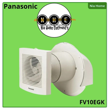 Exhaust Kamar Mandi 4 Inch 10 cm Panasonic FV10EGK Exhaust Fan