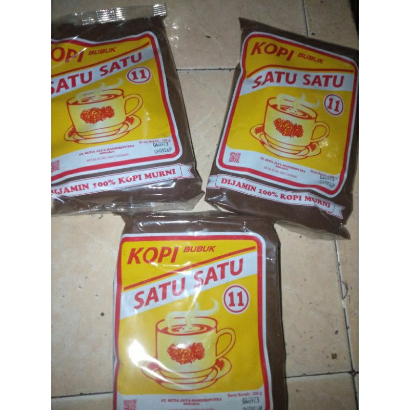 

Kopi Satu Satu/250gram