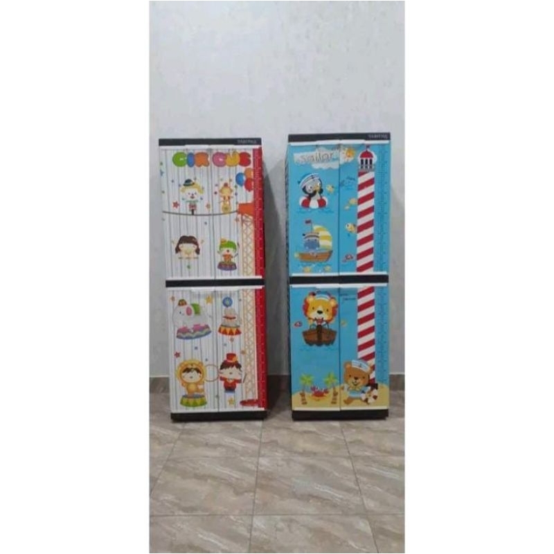 Lemari plastik Tabita LS2P