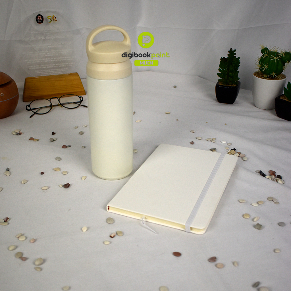 

Hadiah ulang tahun Gift Box Paket isi Notebook dan Tumbler Custom