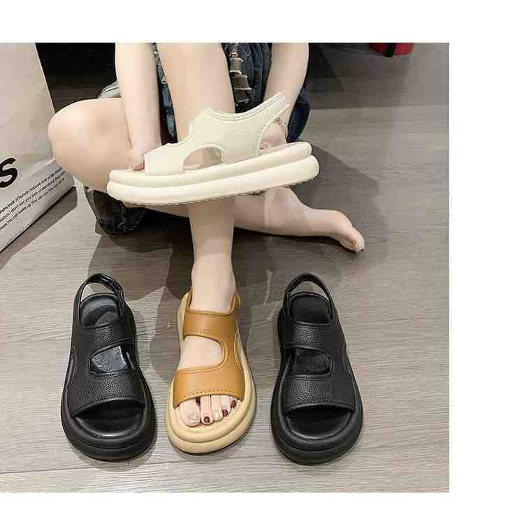 IVEE LOLI WEDGES SANDALS FASHION KOREA #IV6808
