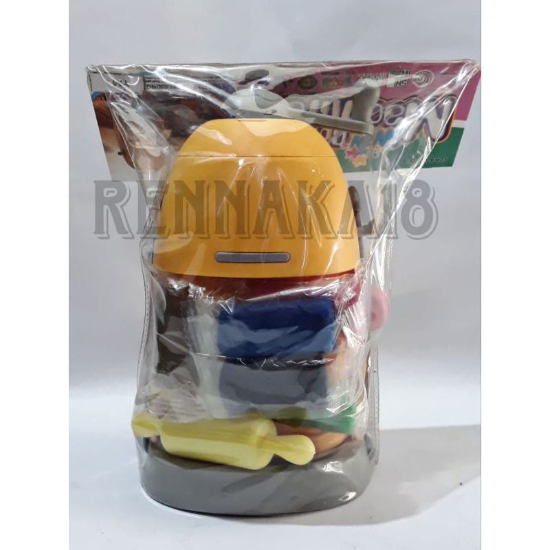 cetakan es krim Fun Doh set machine color ice cream