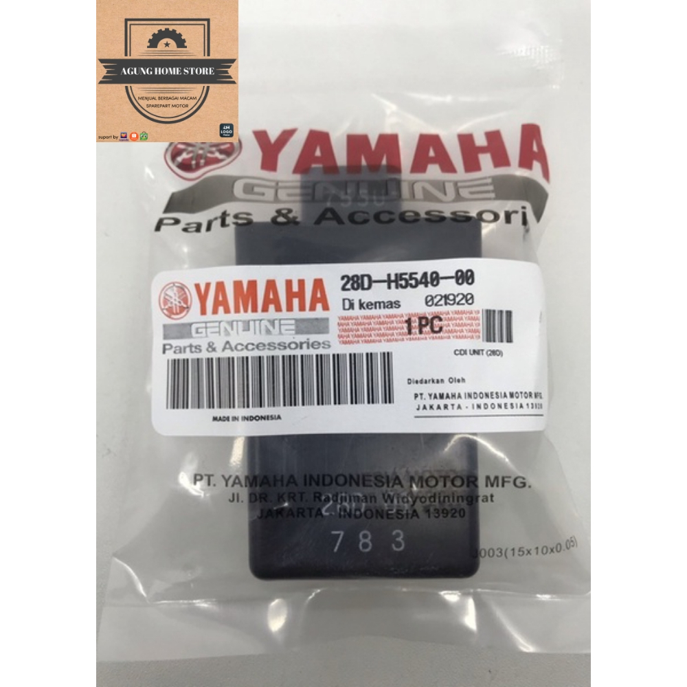 CDI ECU ORIGINAL UNIT MOTOR YAMAHA JUPITER ROBOT VEGA ZR MIO SPORTY SMILE NEW