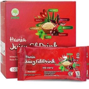 

Hania juicy fibDrink Mix berry