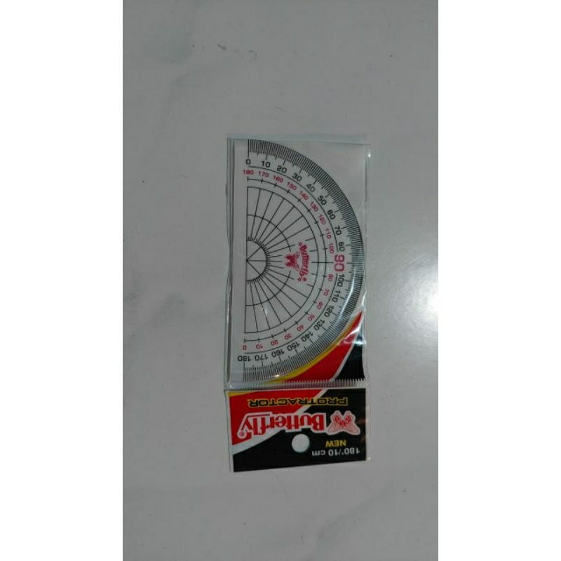 

[1 PCS] BUSUR DERAJAT PROTRACTOR 180⁰