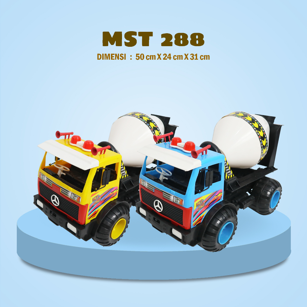 BEST ITEM!! MAINAN ANAK MOBIL MOLEN SEMEN , MST 288 , TRUCK MOBIL MOLEN SEMEN