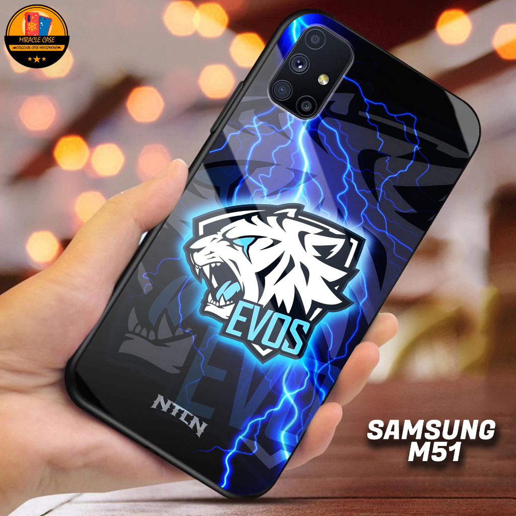 Case SAMSUNG M51 - Casing SAMSUNG M51 Terbaru 2023 MIRACLE CASE [ MOTIF 21 ] Silikon -  Case Hp SAMS