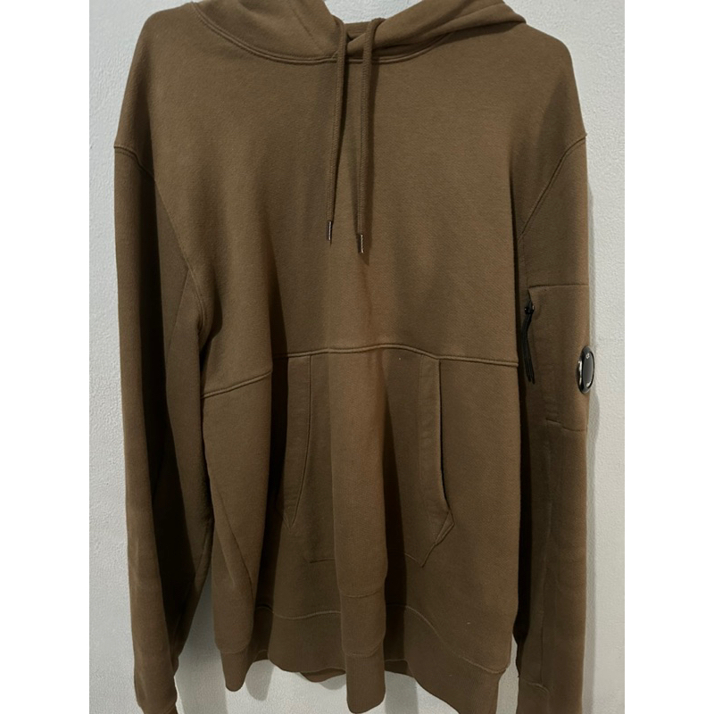 CP company hoodie hijau army