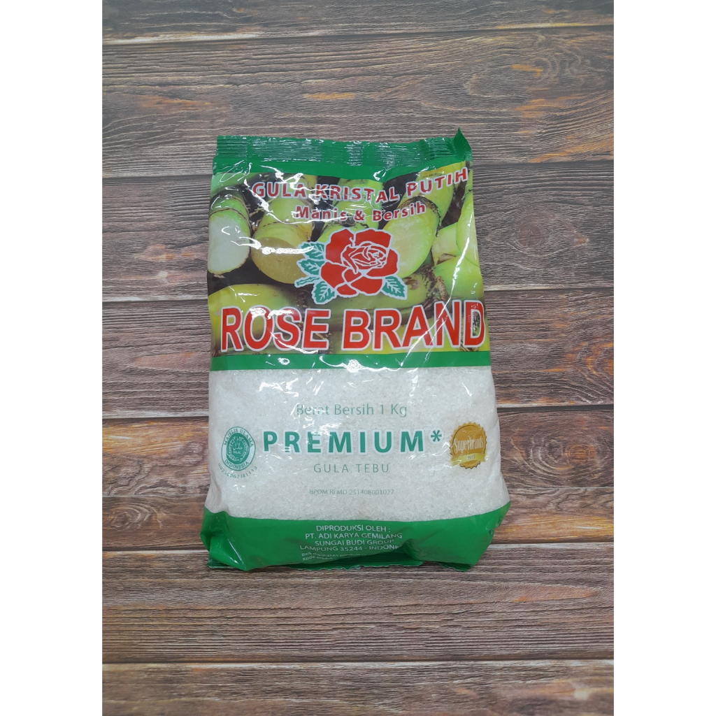 

ROSE BRAND GULA PASIR PREMIUM 1KG