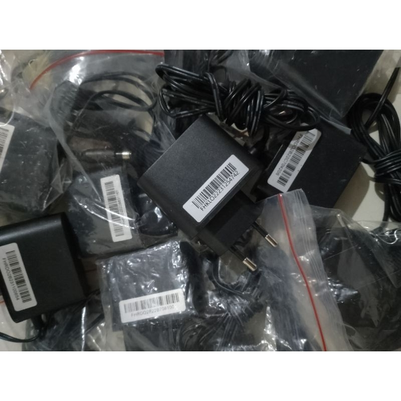 Adaptor Modem Router Stb Cctv 12V 1A 1.5A 2A  9V 0.6A Jack 5.5x2.1