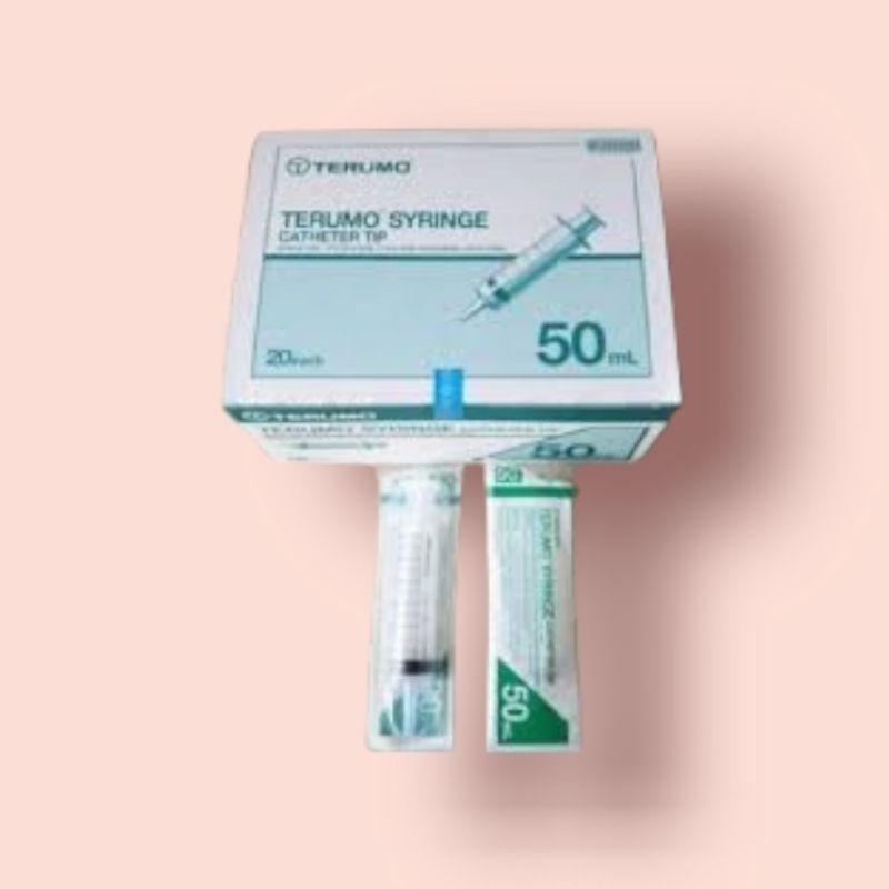 Spuit 50cc 50 ml 50 cc TERUMO Lubang Tengah ECER