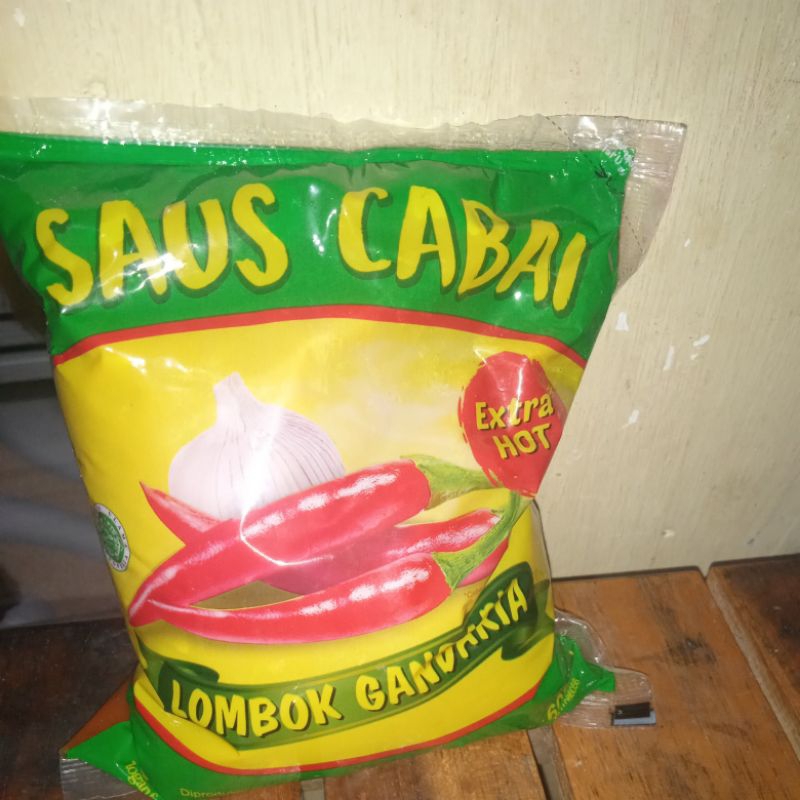 

Saos Cabai lombok Gandaria Extra Hot 600ml