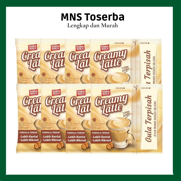 

Kopi Torabika Creamy Latte 1 Renceng isi 10 sachet