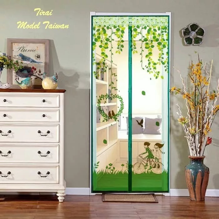 Lotsoolup Tirai Magnet Pintu Kamar Anti Nyamuk Infort / Gorden Pintu Anti Nyamuk