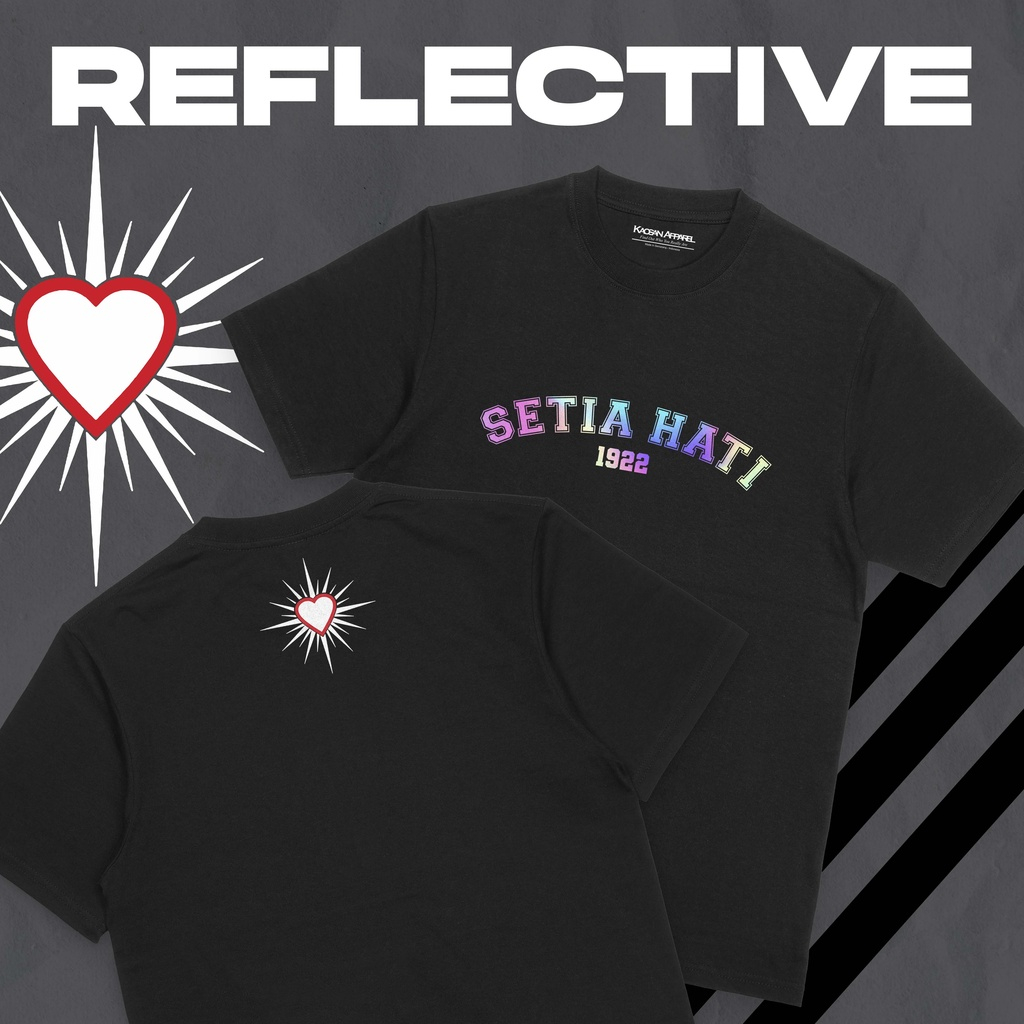 Kaos SH Terate PSHT 1922 Reflektif - Reflektif Kaos Pendekar