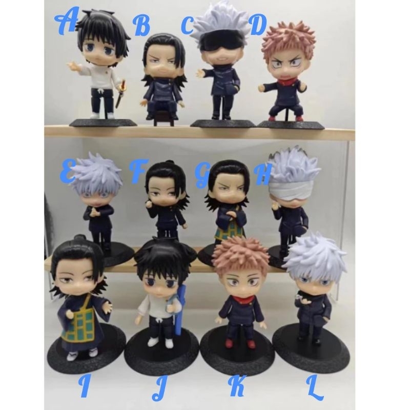 Action Figure Nendoroid Jujutsu Kaisen Gojo Itadori Geto Yuta Jujutsu Kaisen Petit Figure Qposket