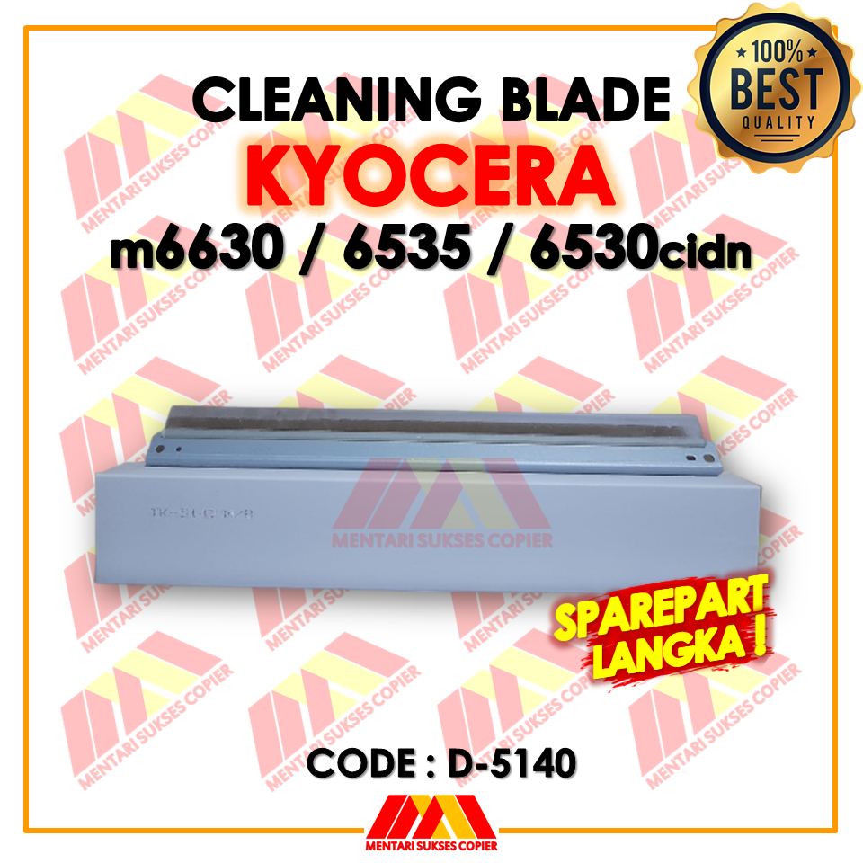CLEANING BLADE COMPATIBLE KYOCERA DK-5140 M6630cidn M6530cidn M6535cidn WIPER BLADE KYOCERA 6630 653