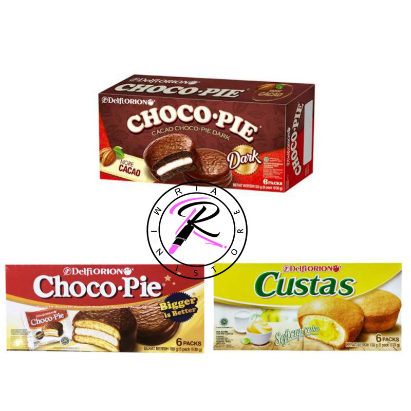 

Jajan Snack Import Ecer Choco Pie Custas Snack Korea PER PCS