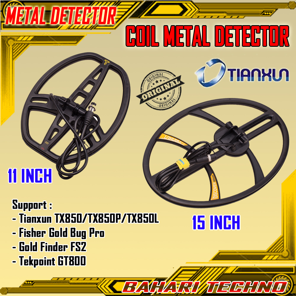 Big Search Coil Discover 11" 15" high sensitivity metal detector COIL BESAR DD KOIL 11 15 INCH ORIGI