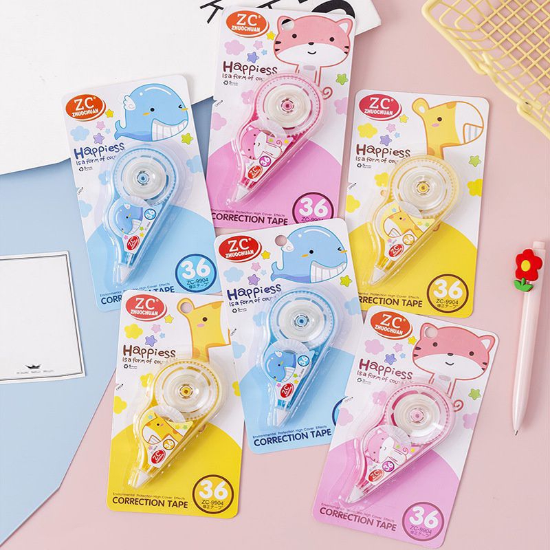 

CORRECTION TAPE KARAKTER / TIP-EX KERTAS FANCY / TIP-EX KARAKTER LUCU RANDOM / TIPEX ROLL MURAH LUCU AESTHETIC